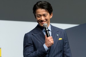 小栗旬、「Vポイント」サービス開始記念イベントに登場