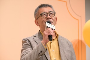 篠原哲雄監督、映画『ハピネス』完成披露試写会に登場