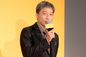 音尾琢真、映画『碁盤斬り』完成披露舞台挨拶に登場