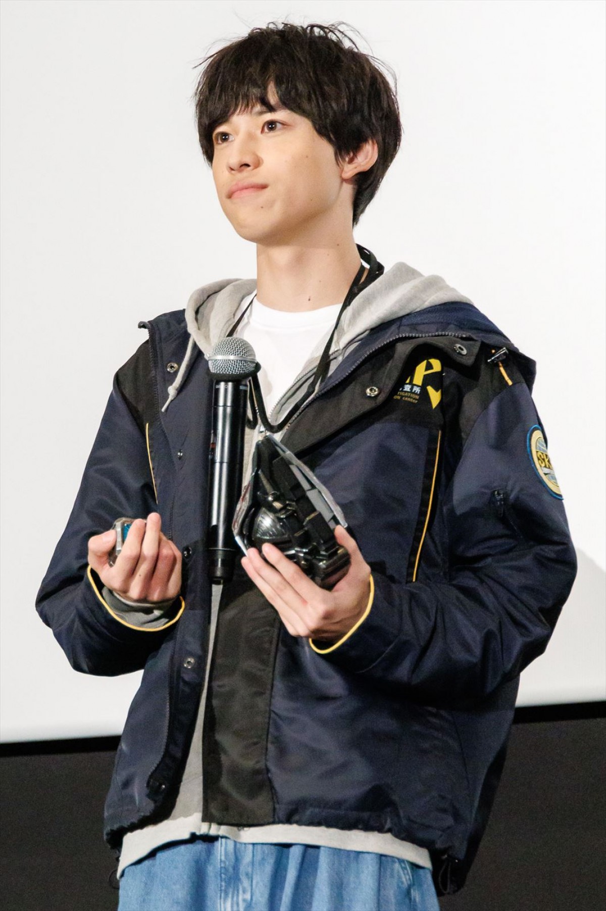 『ウルトラマンブレーザー』グランドフィナーレ “ブレーザー”蕨野友也＆“アーク”戸塚有輝＆“デッカー”松本大輝の変身に会場沸く