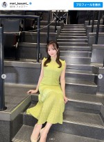 森香澄、清楚可愛い爽やか衣装に反響　※「森香澄」インスタグラム