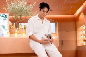 SEVENTEEN・ミンギュ、ロクシタン ハンドケア・ボディケアカテゴリー アジアアンバサダー就任記念イベントに登場