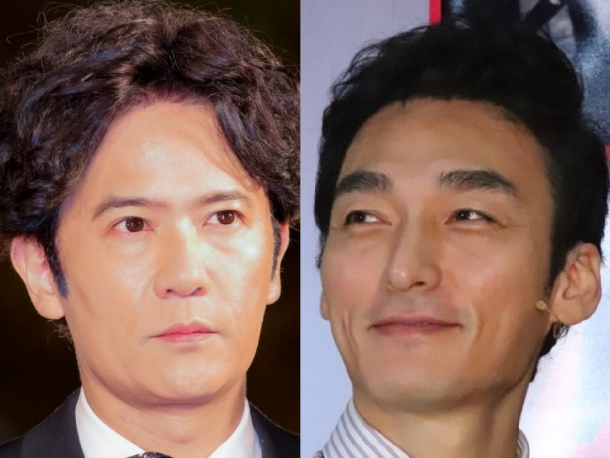 (左から)稲垣吾郎、草なぎ剛