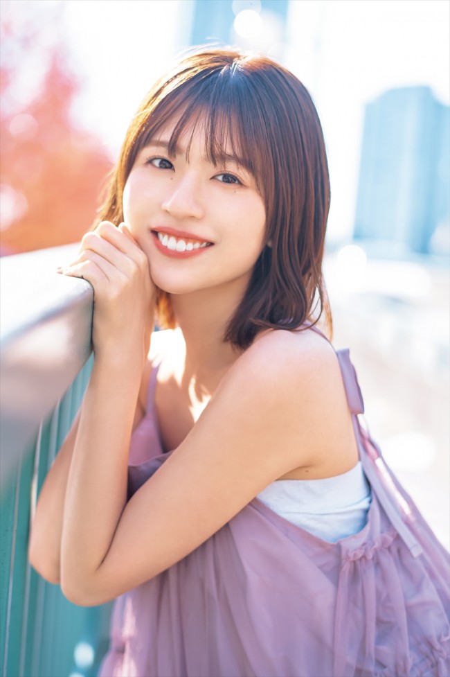 日向坂46・松田好花、「少年マガジン」登場 1st写真集からアザー