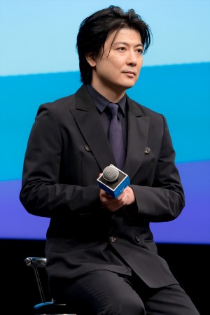 玉山鉄二、金曜ドラマ『笑うマトリョーシカ』キャスト登壇制作発表に登場