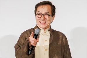 ジャッキー・チェン、映画『ライド・オン』舞台挨拶に登場