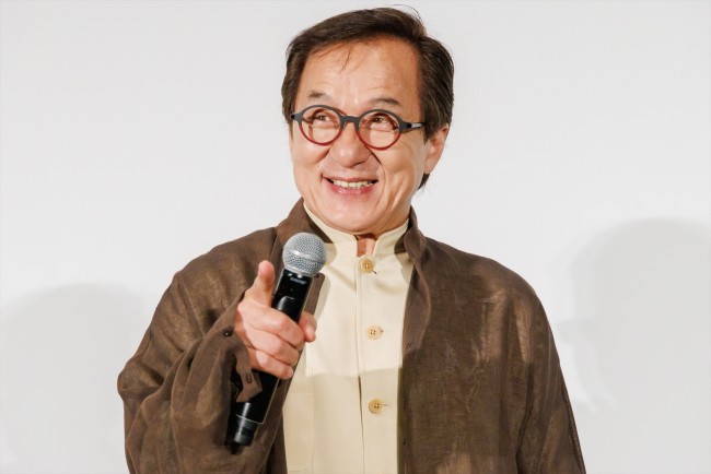 【本作紹介時のみ使用可】映画『ライド・オン』ジャッキー・チェン来日舞台挨拶　20240611