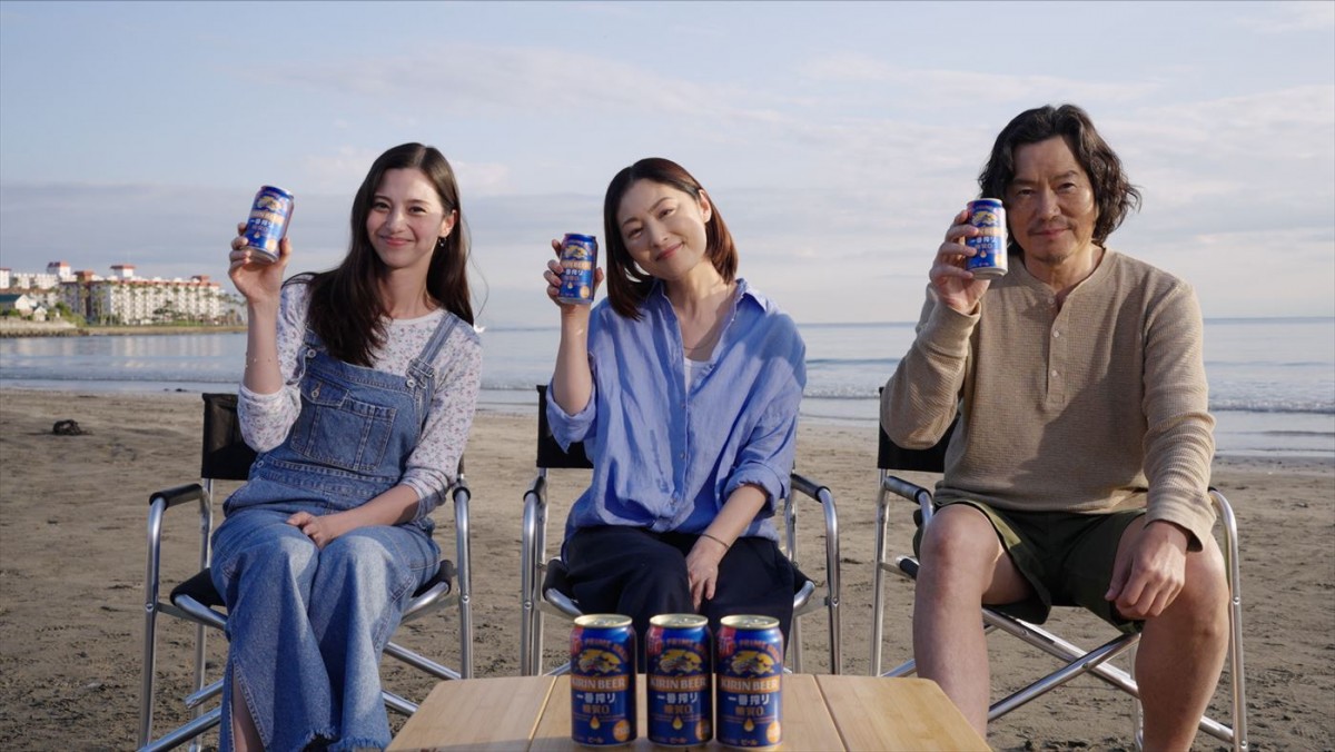 常盤貴子＆豊川悦司、『愛していると言ってくれ』共演の2人が「キリン一番搾り 糖質ゼロ」新CMで初の夫婦役！