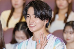 木戸大聖、ドラマ『海のはじまり』完成披露試写イベントに登場