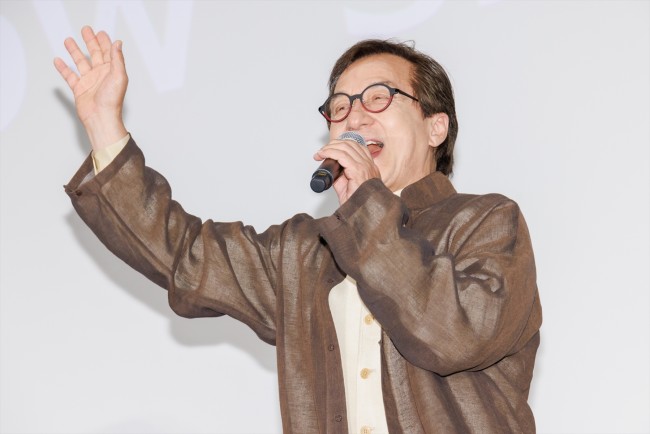 【本作紹介時のみ使用可】映画『ライド・オン』ジャッキー・チェン来日舞台挨拶　20240611