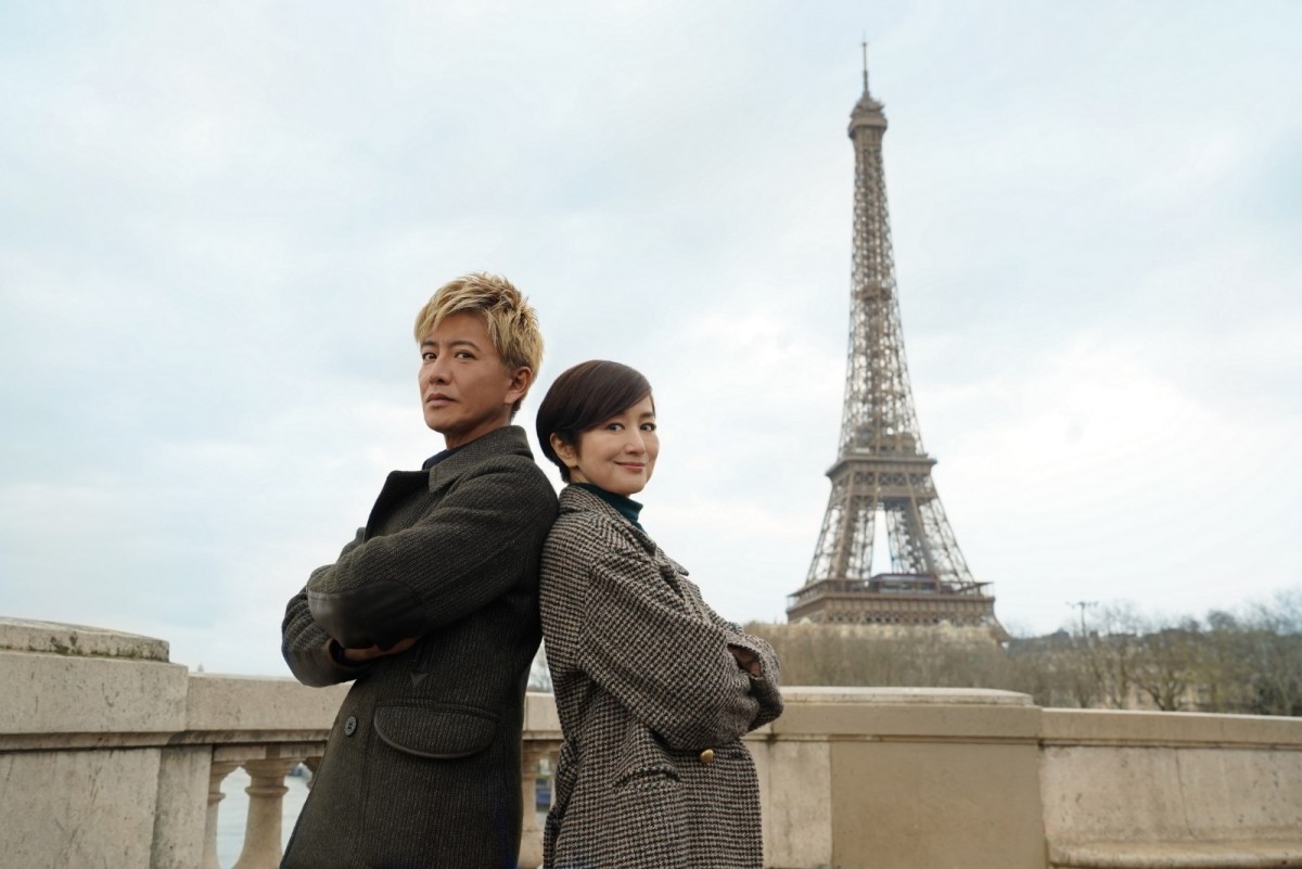 映画『グランメゾン・パリ』に出演する(左から)木村拓哉、鈴木京香