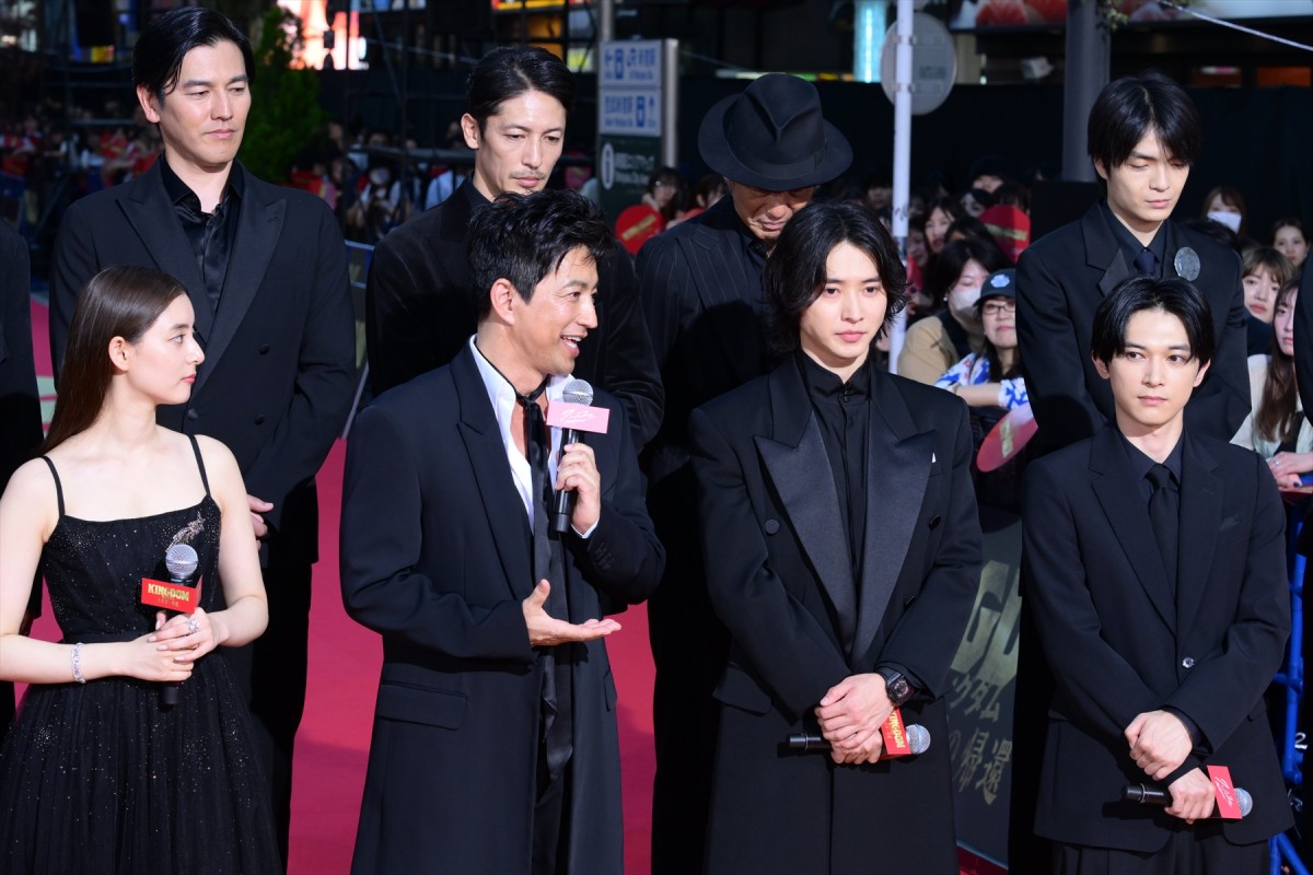 山崎賢人、映画『キングダム』最終章のお披露目に笑顔「最強です！」