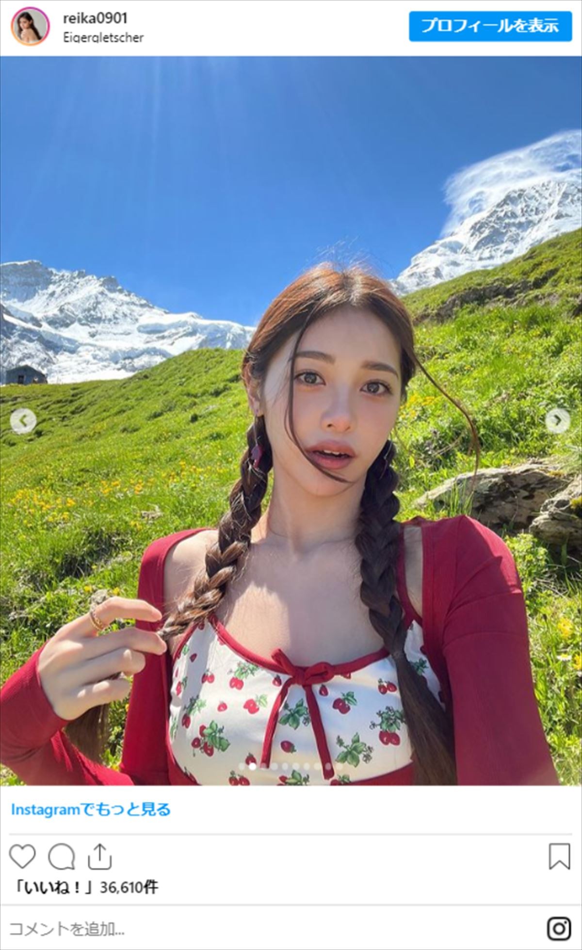 170cm“超絶美女モデル”25歳、「くびれ＆腹筋凄すぎ」ミニ丈ショットに騒然「スタイル抜群」