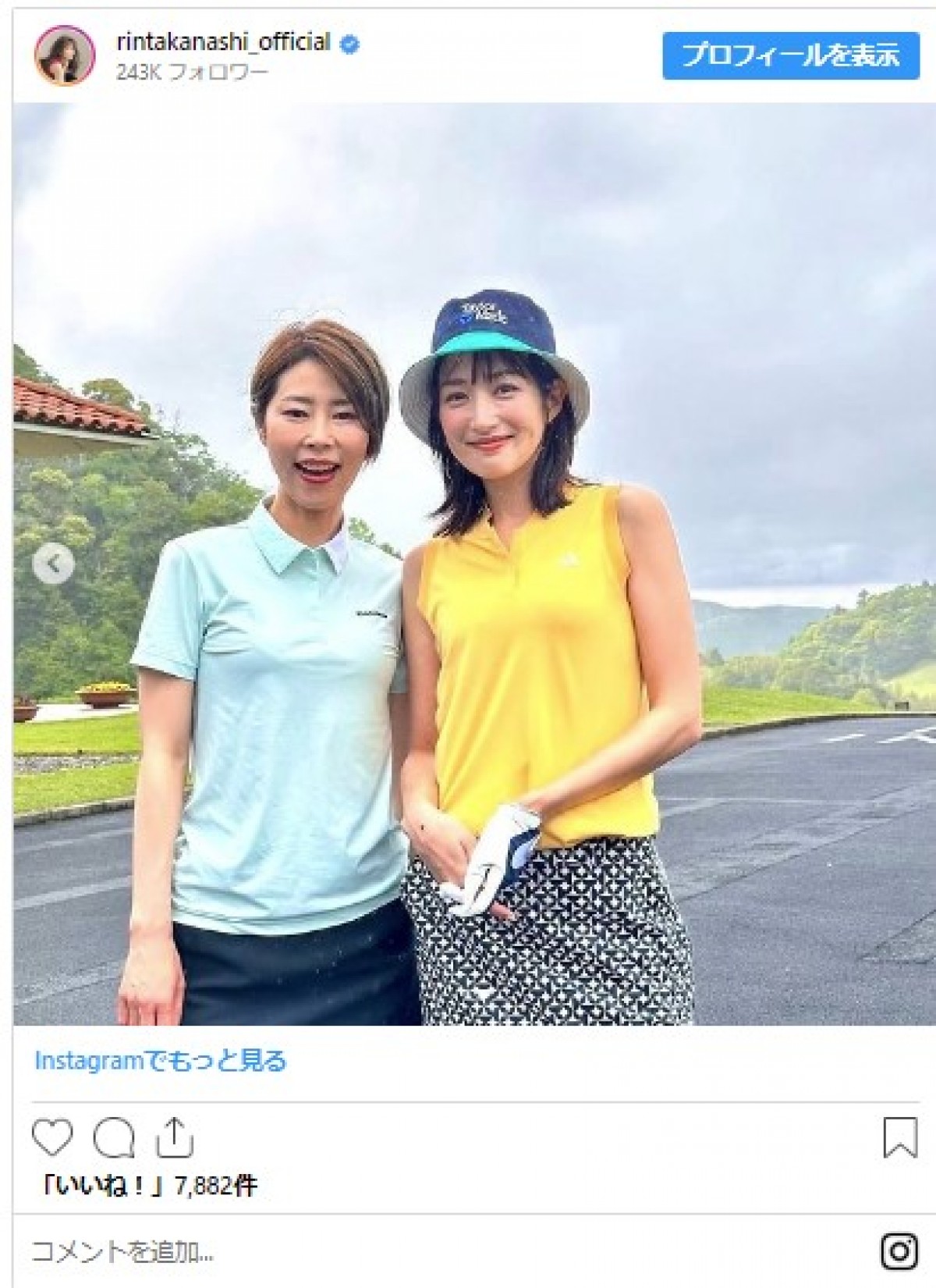 美女たちのかわいいゴルフウェア姿　女優にモデル、元バレー選手も！