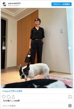 白内障の手術を明かした安藤優子 ※「安藤優子」インスタグラム