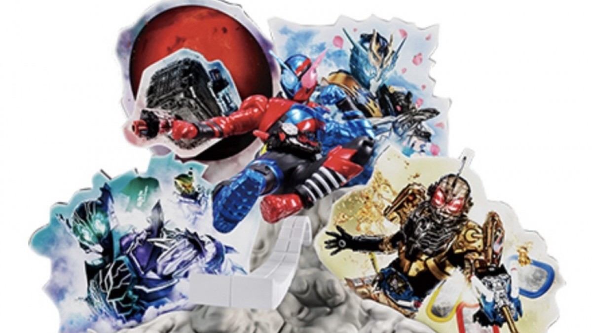 仮面ライダービルド』の一番くじ登場へ！ エフェクト＆煙付き“新感覚 