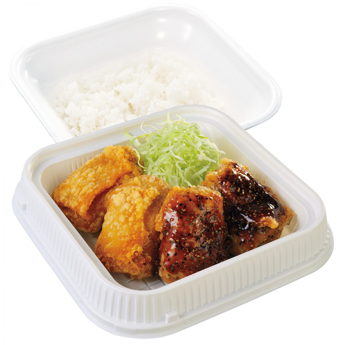 からやま「ネギだく塩ポン酢つけから定食」20240821