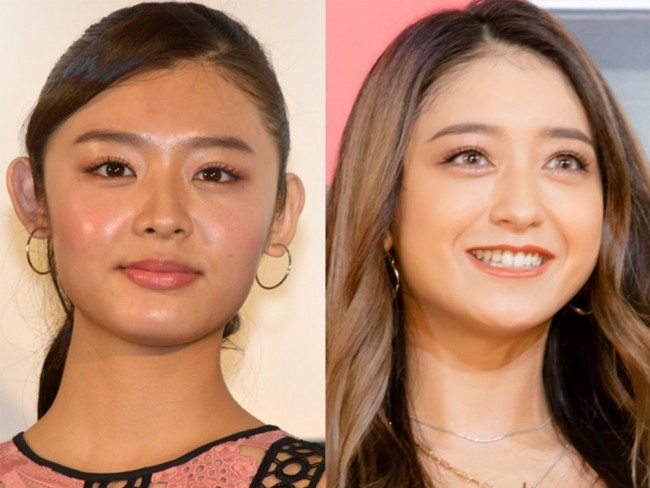 (左から)古畑星夏、みちょぱ