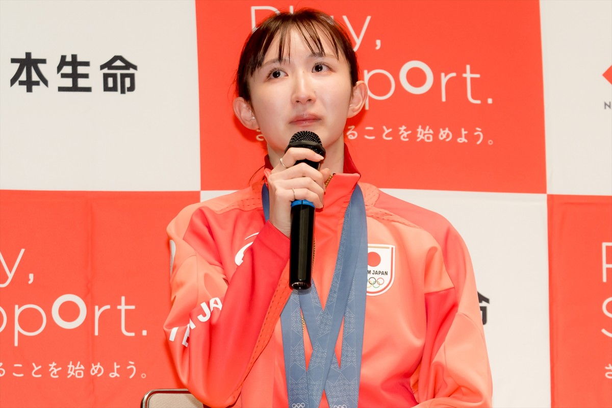 卓球・早田ひな、オリンピックを振り返り涙「思い出すだけで涙が出ちゃう」
