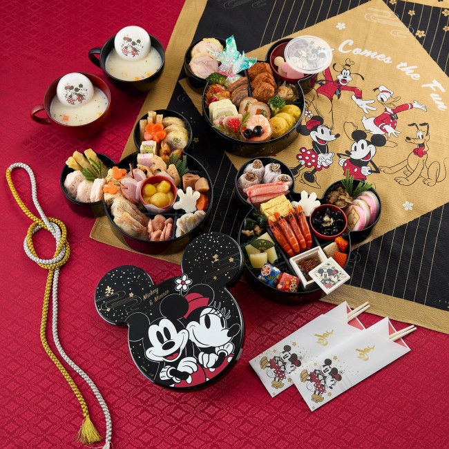 写真）ミッキーの“顔型おせち”登場へ！ 今年は「風呂敷」＆「クリーム