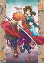 アニメ『るろうに剣心 －明治剣客浪漫譚－』第一期「序幕東京」キービジュアル