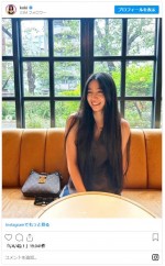 笑顔がかわいらしいKoki, ※「Koki,」インスタグラム