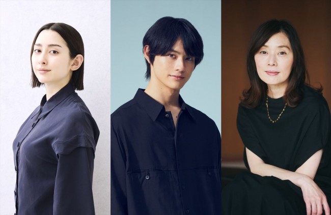 ドラマ『D&D ~医者と刑事の捜査線~』に出演する(左から)早見あかり、前田拳太郎、大塚寧々