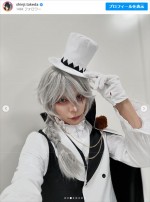 武田真治、コスプレ姿を投稿　※「武田真治」インスタグラム