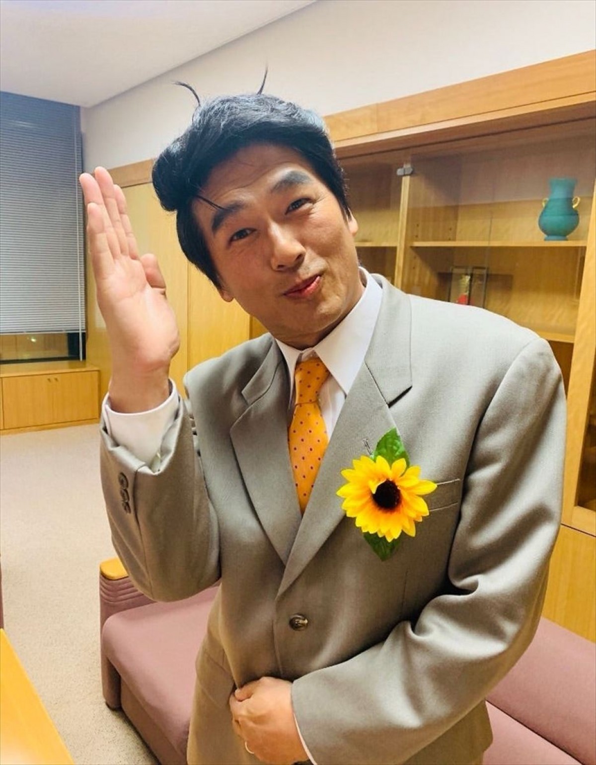 高石あかりの朝ドラ抜てきにエールを送った高橋克典 ※「高橋克典」ブログ