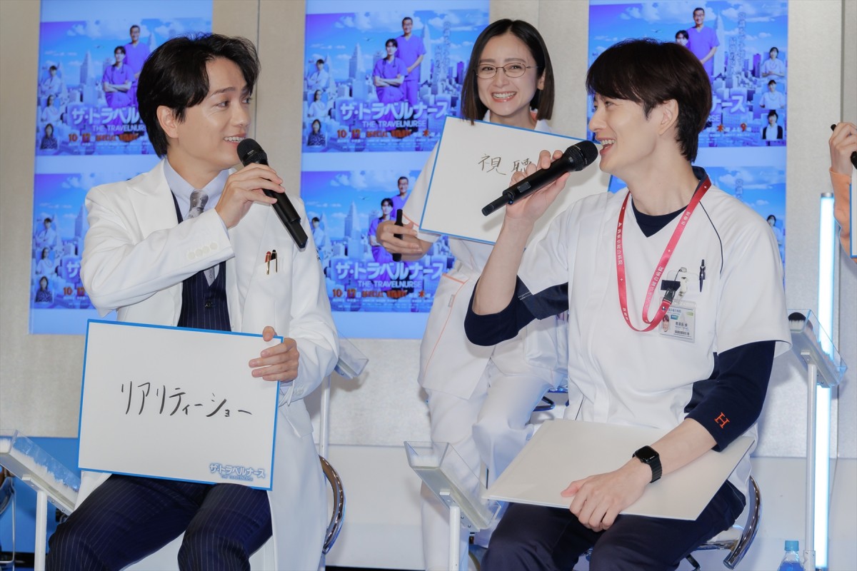 岡田将生＆中井貴一、医療ドラマが病院でも反響「言われるのは採血の時が多い」