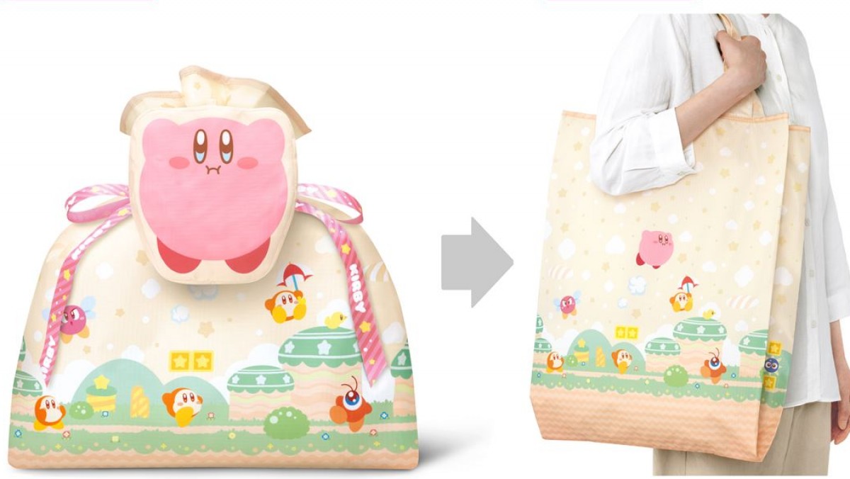 星のカービィ』のラッピンググッズが登場へ！ エコバッグとして
