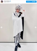 武田真治、コスプレ姿を投稿　※「武田真治」インスタグラム