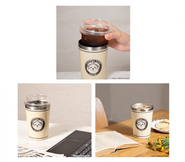 ちいかわタンブラー ちいかわ ハチワレ ウサギ コーヒーカップ タンブラー 水筒 500ml