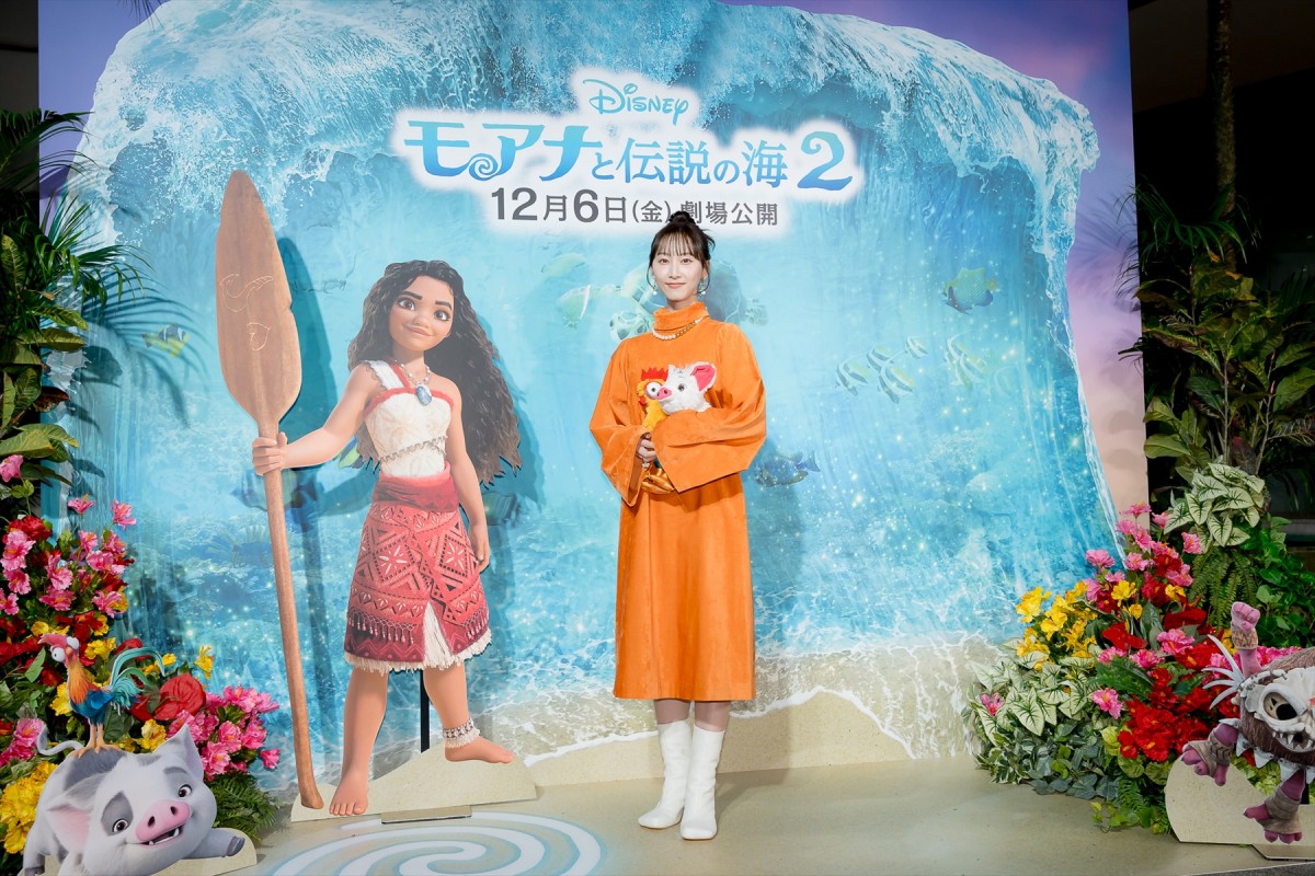 モアナ役・屋比久知奈、劇中歌を生歌唱　力強い歌声を観客に届ける