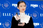 河合優実、『ELLE CINEMA AWARDS 2024』授賞式に登場