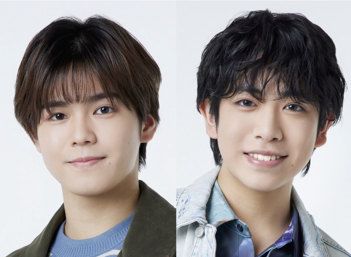 舞台『君のクイズ』でW主演を務める少年忍者・北川拓実&⼩⽥将聖