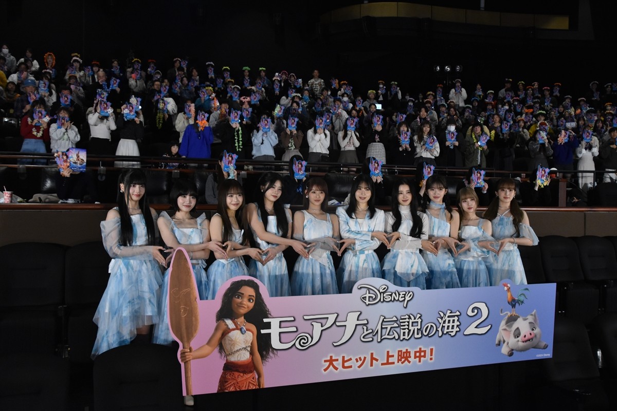 ME:I、『モアナと伝説の海２』エンドソングを生歌唱！　来年の目標は「今年を超えたい」