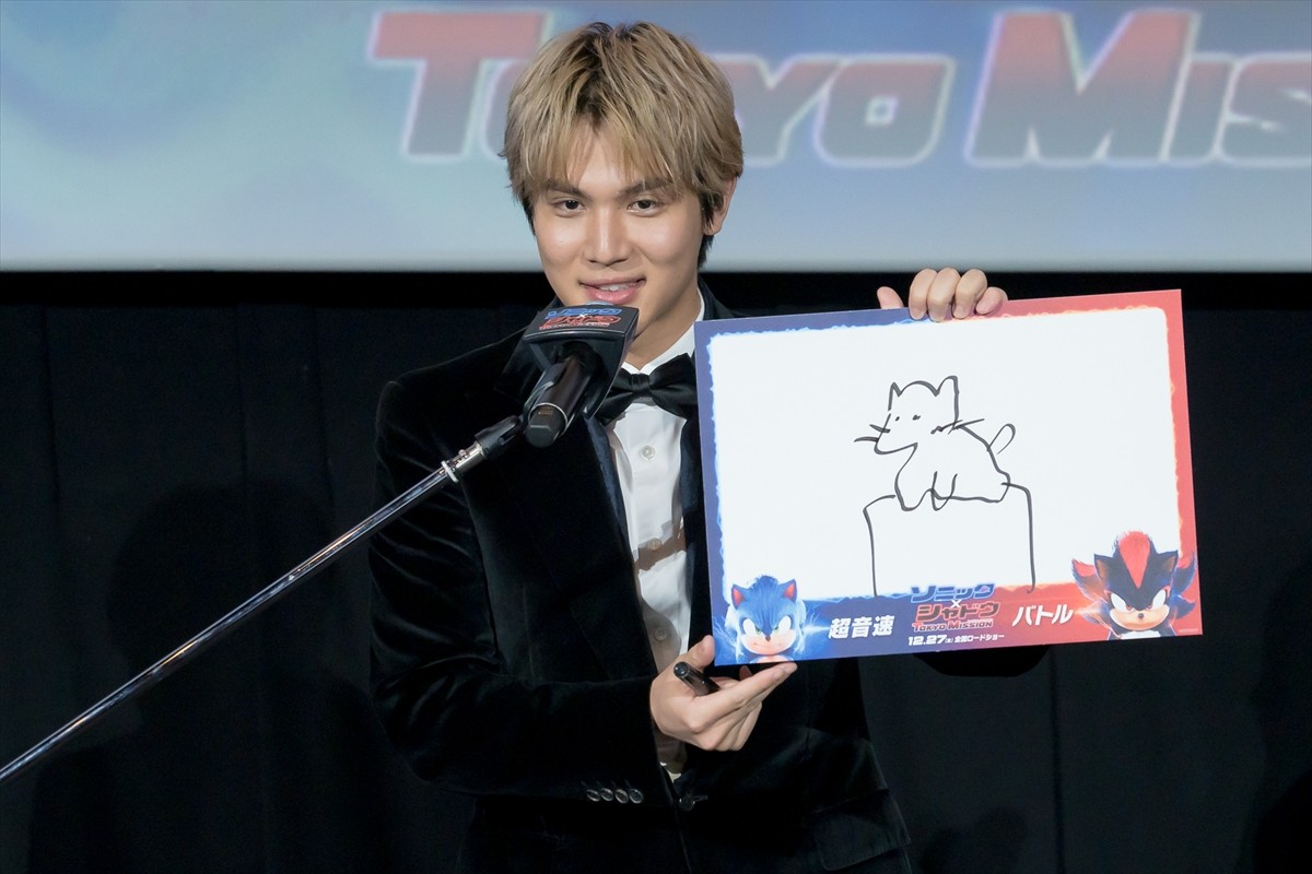 中川大志、森川智之からソニックの吹き替えを絶賛され笑顔「うれしいです」