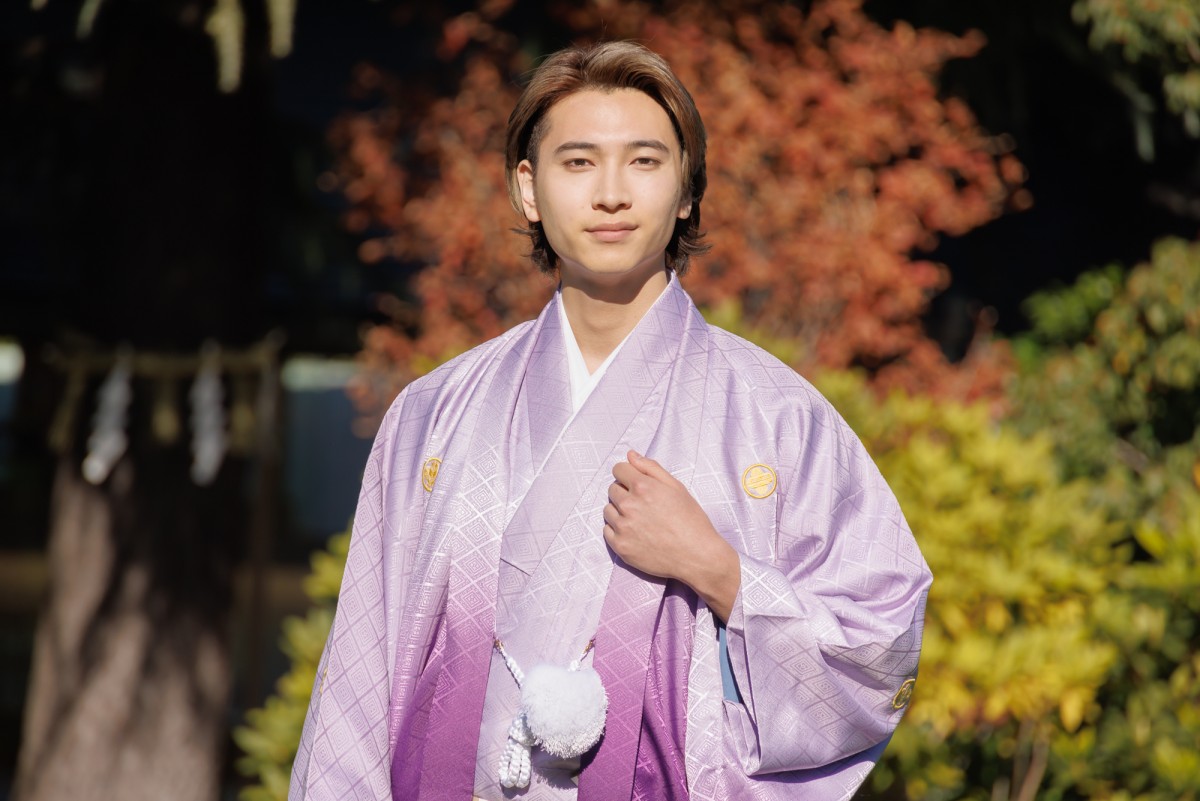 オスカー晴れ着撮影、飯島寛騎＆奥野壮ら男性俳優が初参加「『オスカーにも男がいるんだぞ』と」