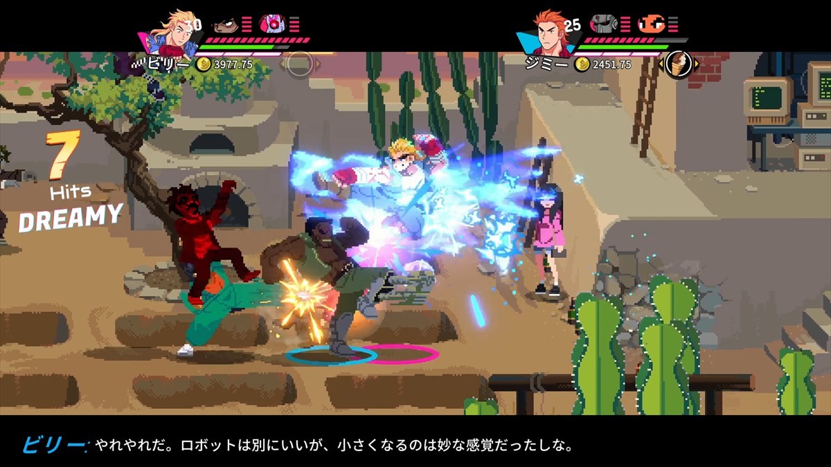 アークシステムワークス『熱血硬派くにおくん外伝 リバーシティガールズ2』、新DLC「ダブルドラゴン DLC」が配信開始