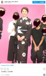 飯島直子、19歳当時の晴れ着姿を公開「わたしも勇気ありますね」　※「飯島直子」インスタグラム