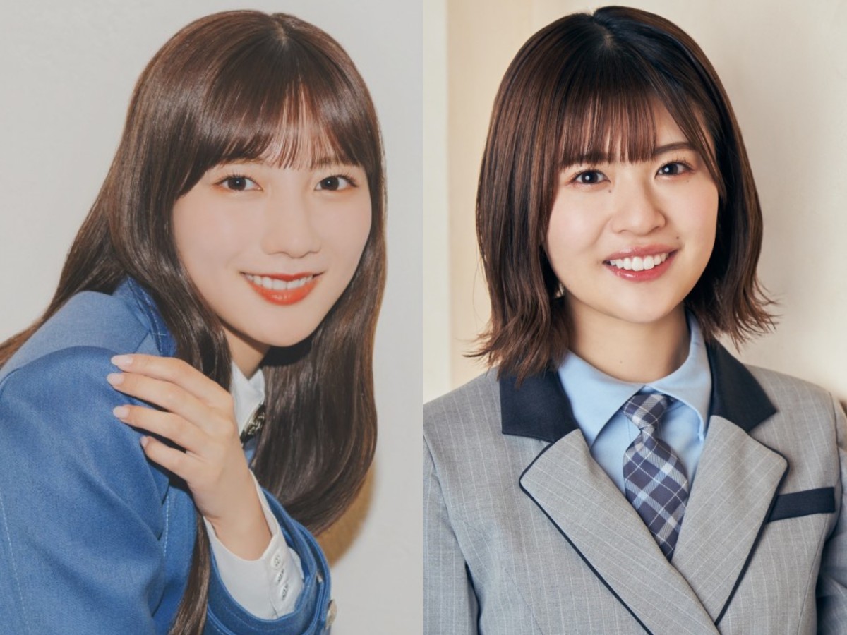 (左から)日向坂46・河田陽菜、松田好花