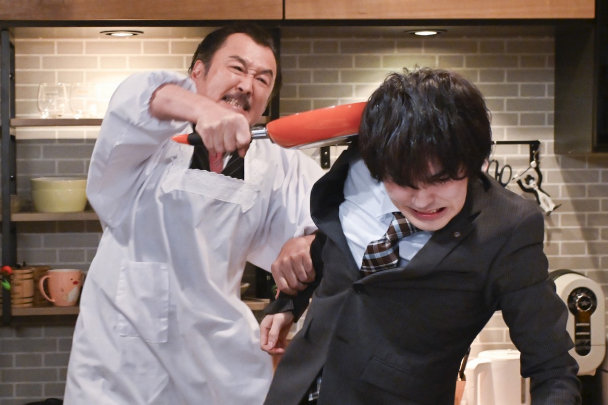 『おっさんずラブ‐リターンズ‐』“春田”田中圭＆“和泉”井浦新、唐突なキスにネット騒然＆爆笑「情報量多すぎる！」