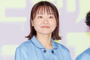 吉住、新水曜ドラマ『となりのナースエイド』制作発表会見に登場