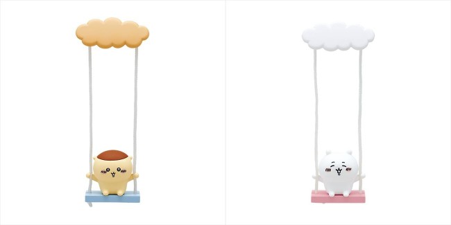 『ちいかわ』の新作カプセルトイが登場！　角に引っ掛けるとゆらゆら揺れる、いやし系フィギュア