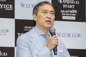 渡辺謙、ドラマ『TOKYO VICE Season2』舞台挨拶に登場