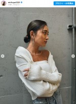 春らしい爽やかなデニム姿のみちょぱ　※「みちょぱ（池田美優）」インスタグラム