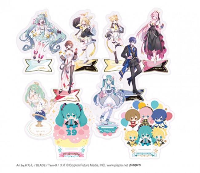 初音ミク ミニフィギュア アクリルスタンド セット 39の日 初音ミク