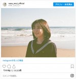 森七菜、出演映画から現役感満載の制服オフショット　※「森七菜スタッフ」公式インスタグラム