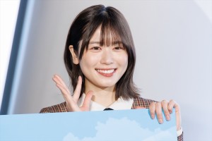 日向坂46・丹生明里、「日向坂46 WE R！ in TOKYO SKYTREE –日向坂46の虹–」プレス発表会に登場
